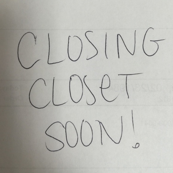 make your purchasessssss! closing closet soon! - Picture 1 of 1