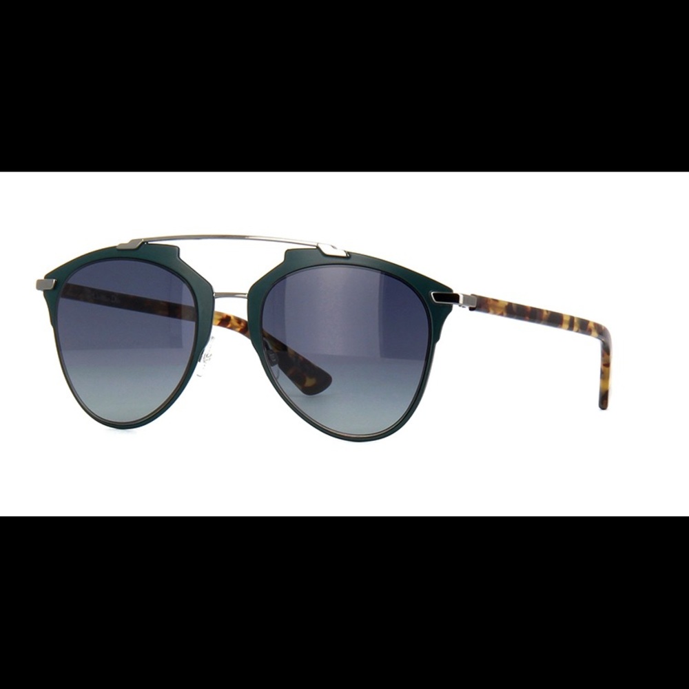 🎉SOLD🎉 Dior Reflected Matte Green Silver Havana