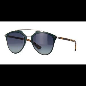 🎉SOLD🎉 Dior Reflected Matte Green Silver Havana