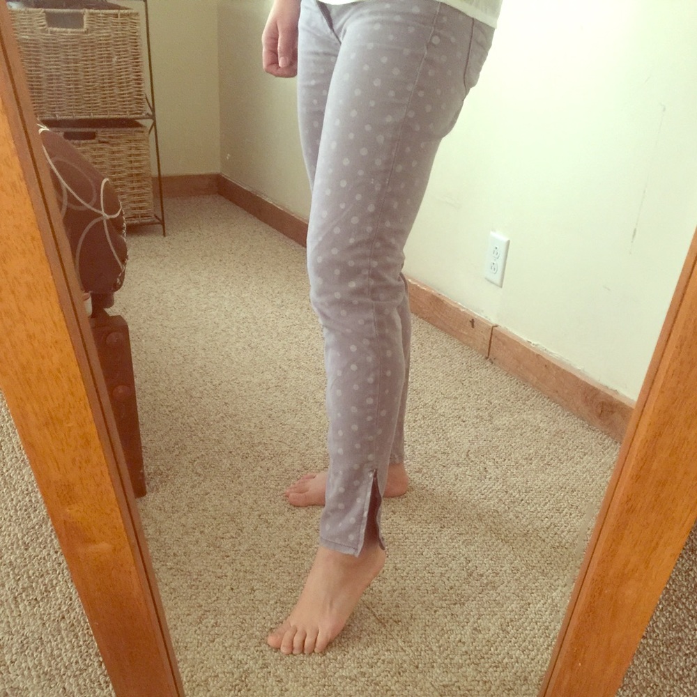 American Eagle Polkadot Jean