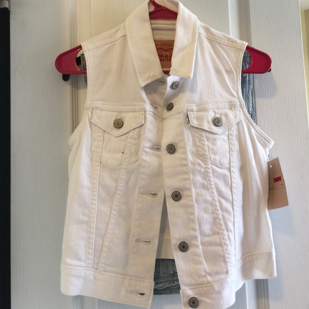 LEVI jean jacket vest