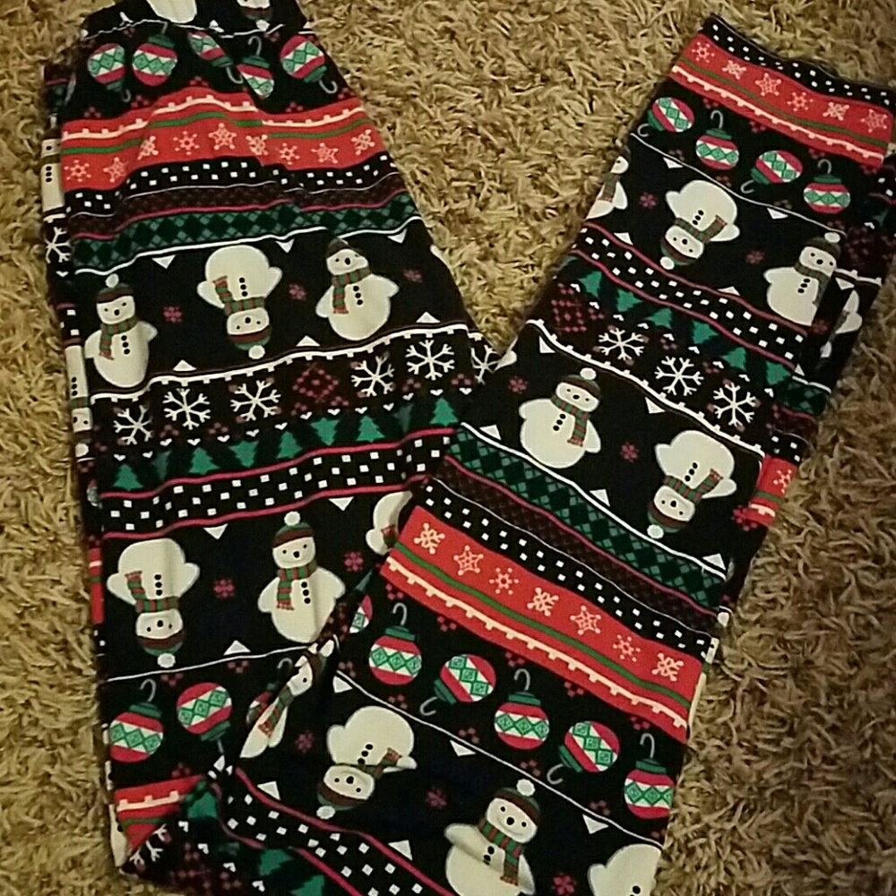 4/$15 Snowman Leggings!