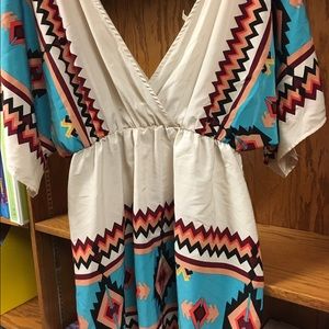 GORGEOUS Aztec print tunic/dress