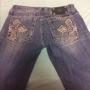 Miss me jeans. Don't fit me anymore.