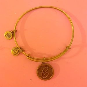 Alex and Ani "C" bracelet