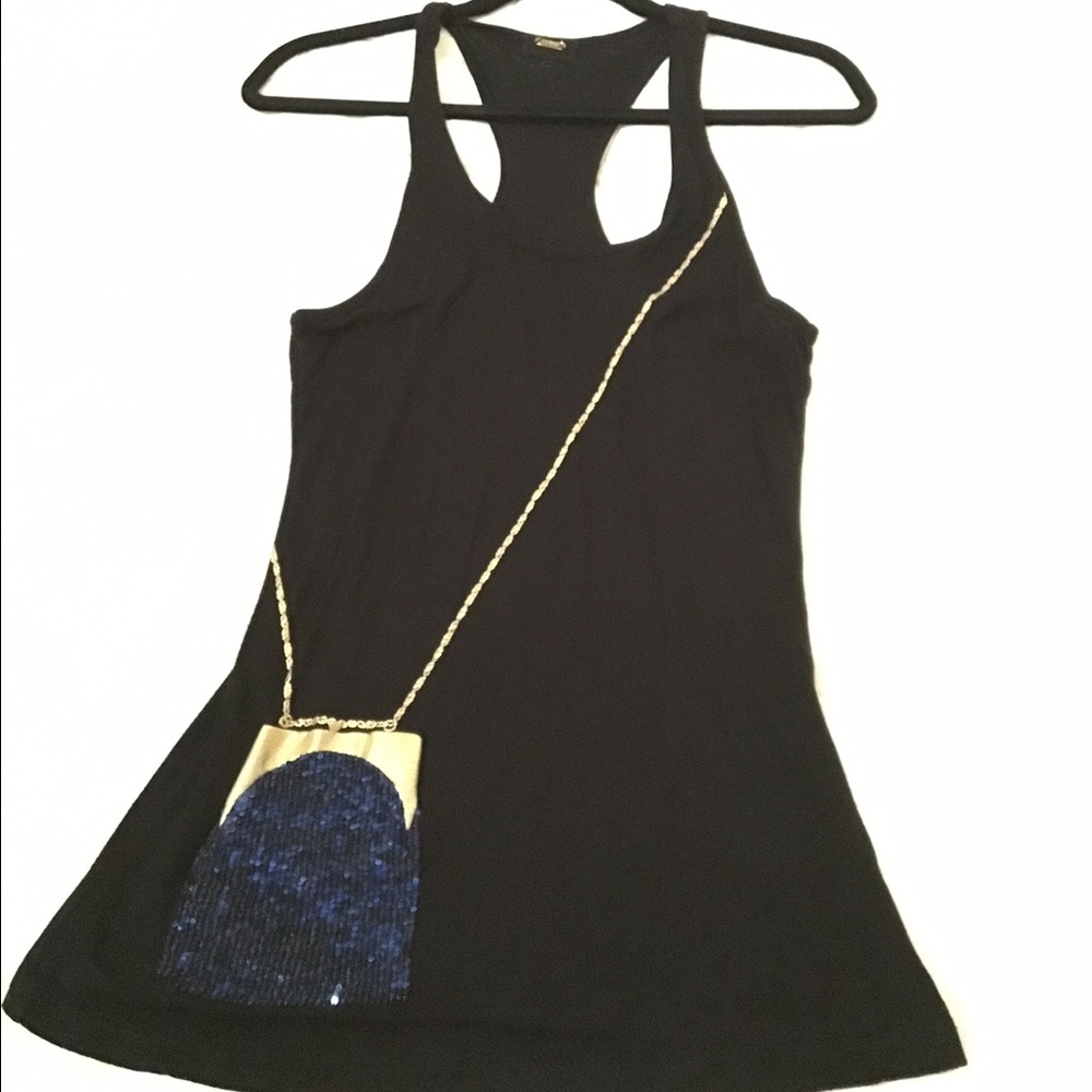 Guess tank with sequin bag image