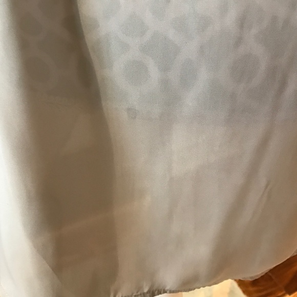 DANIELRAINN GREY PLEATED TANK TOP SIZE M - Picture 4 of 4