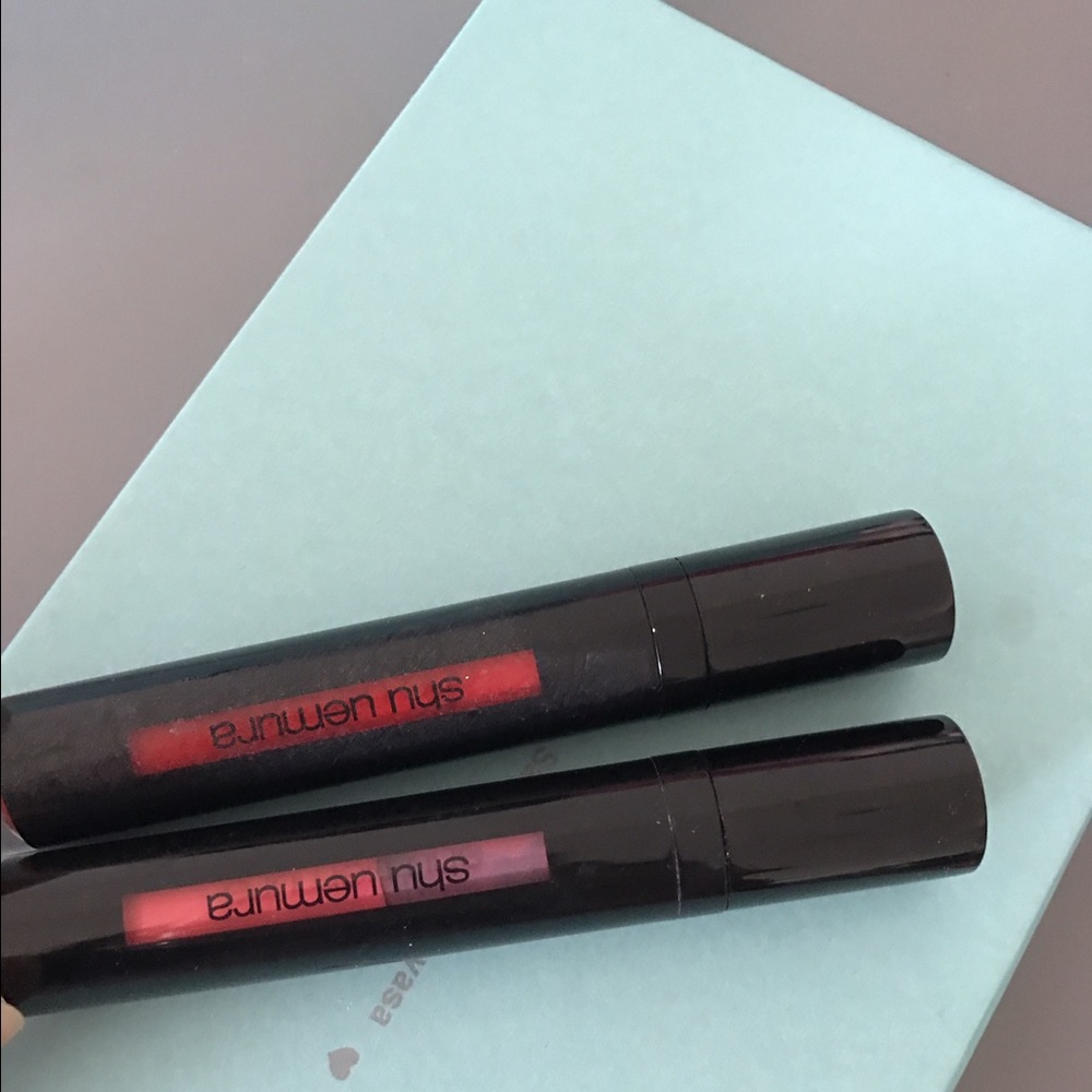 2 shu uemura lipsticks