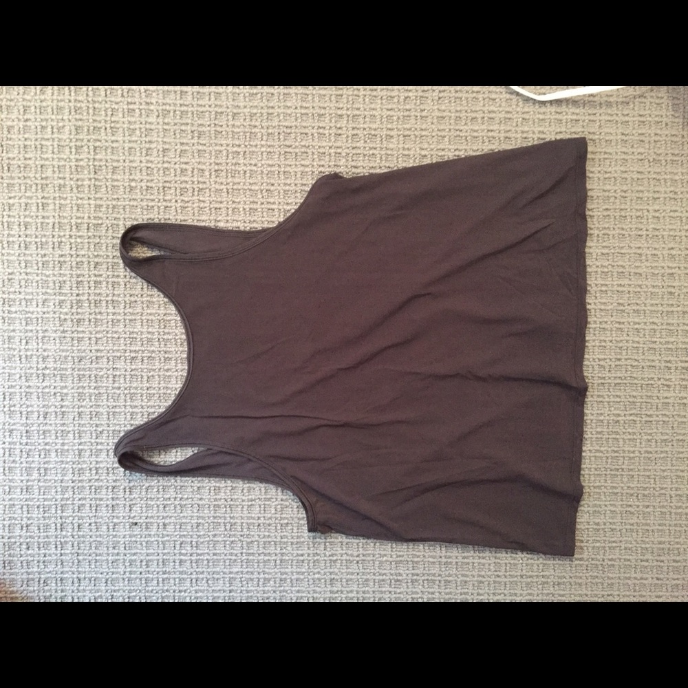 Sheer low back lulu lemon workout top