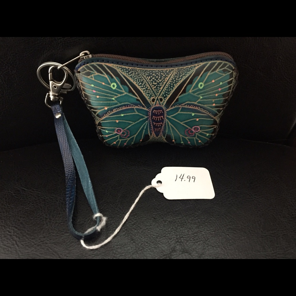 NEW Tiny Butterfly Wristlet