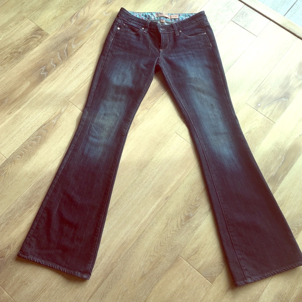 Paige Petite boot cut jeans