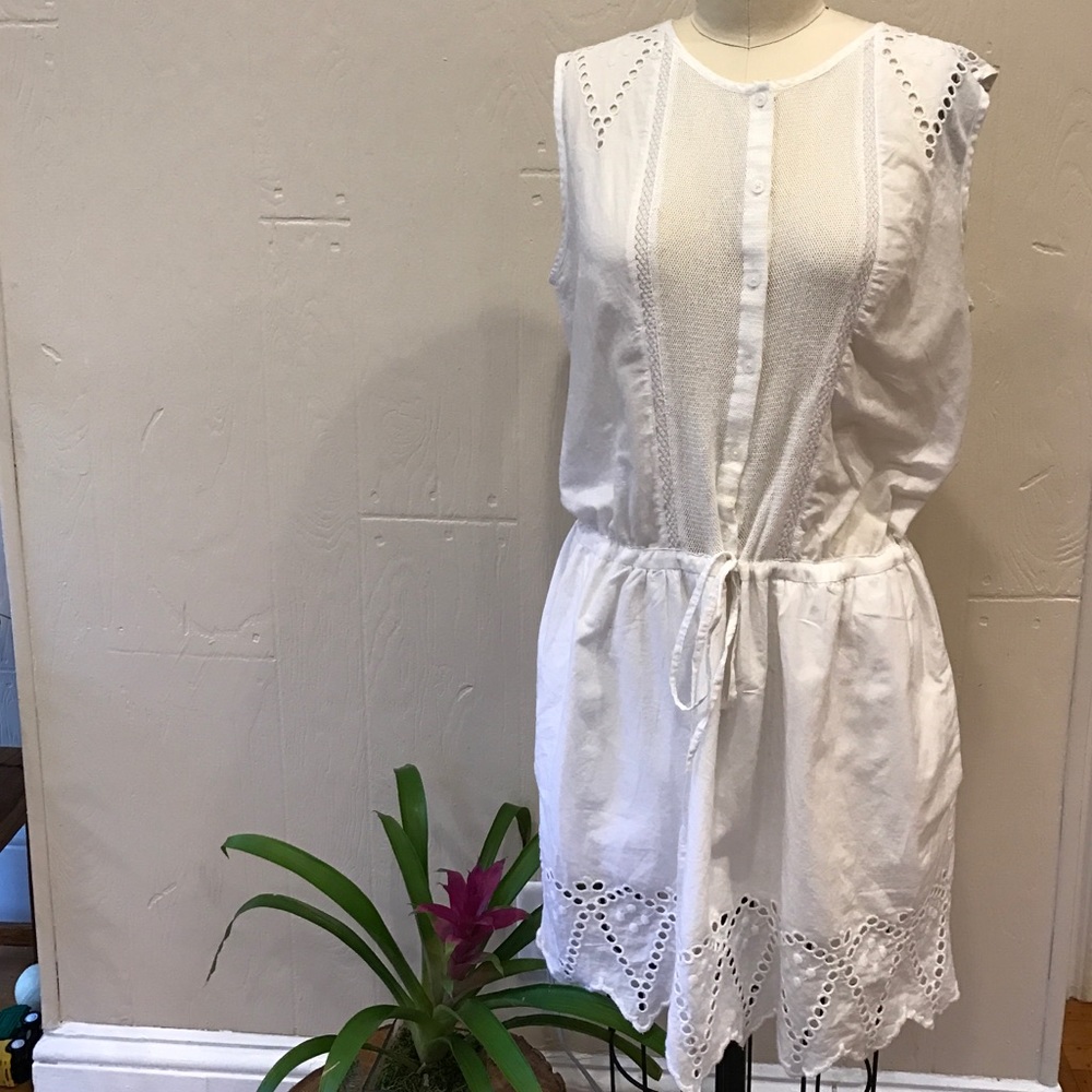 Gap white dress