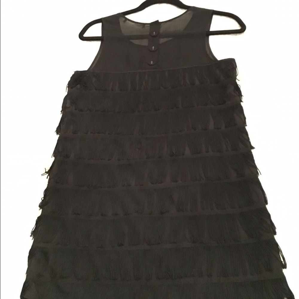 All over fringe dress