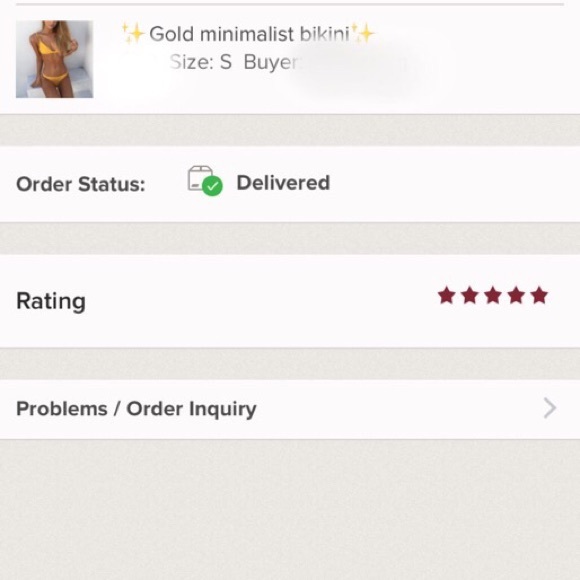 • Saffron Minimalist Bikini • - Picture 8 of 8