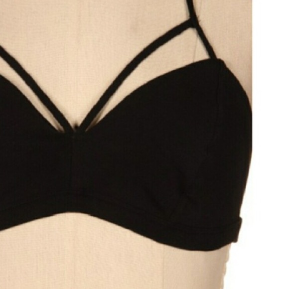 Strappy black bralette! - Picture 3 of 3