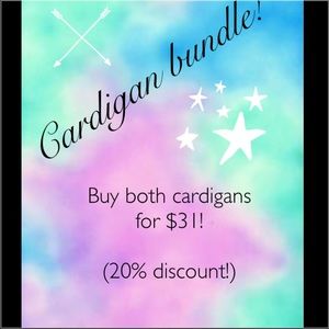 Cardigan bundle!
