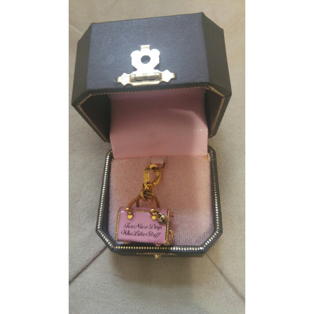 Juicy Couture Dog Carrier Charm