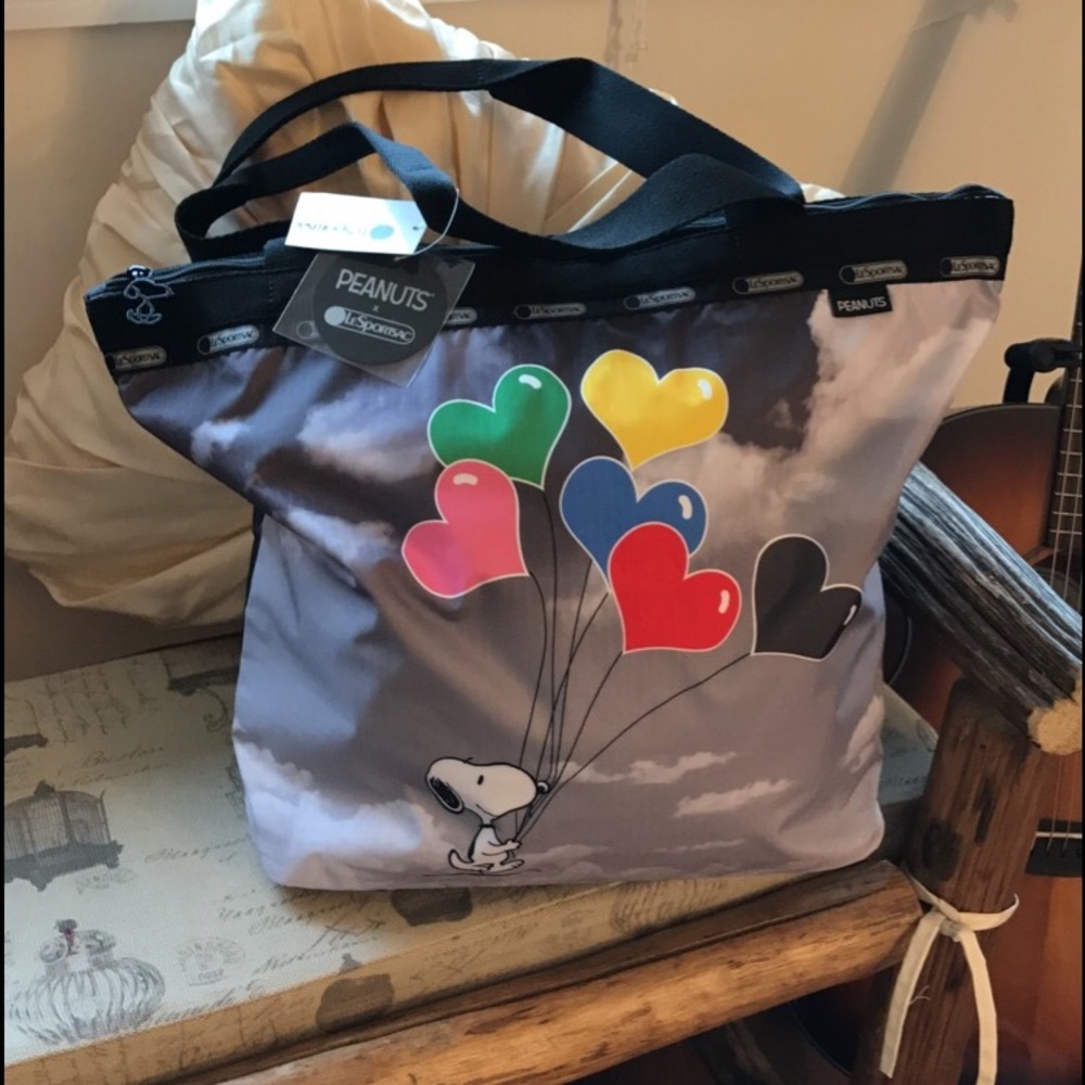 LeSportsac Peanuts Collection Hailey Tote
