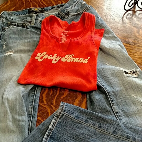 Not for sale Lucky jeans - Picture 3 of 4