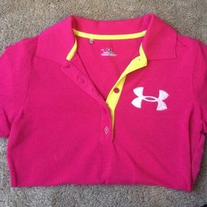 Under armour collared shirt