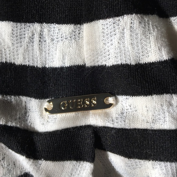 Striped GUESS Peplum top - Small - Picture 2 of 3