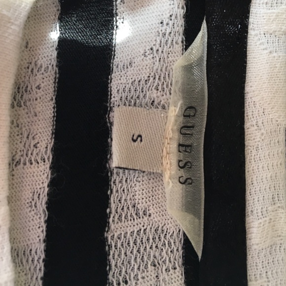 Striped GUESS Peplum top - Small - Picture 3 of 3