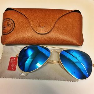Ray-Ban Sunglasses, Original Aviator Mirrored