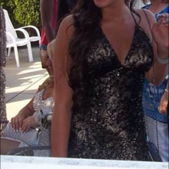 Black prom dress - Picture 3 of 4