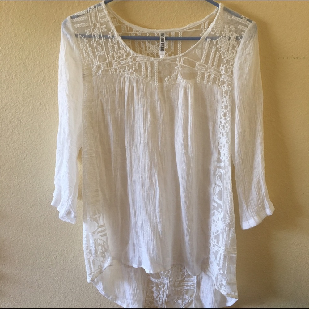 Lacey top