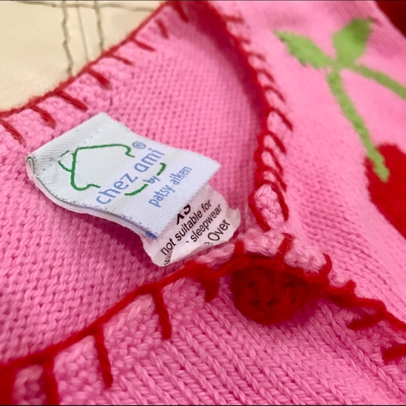 Chez Ami 🍒 Cherries Sweater - Picture 2 of 4