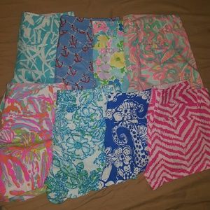 All of these shorts for sale in my closet!
