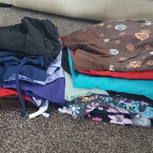 Scrub lot (some are not pictured, ran out of room)