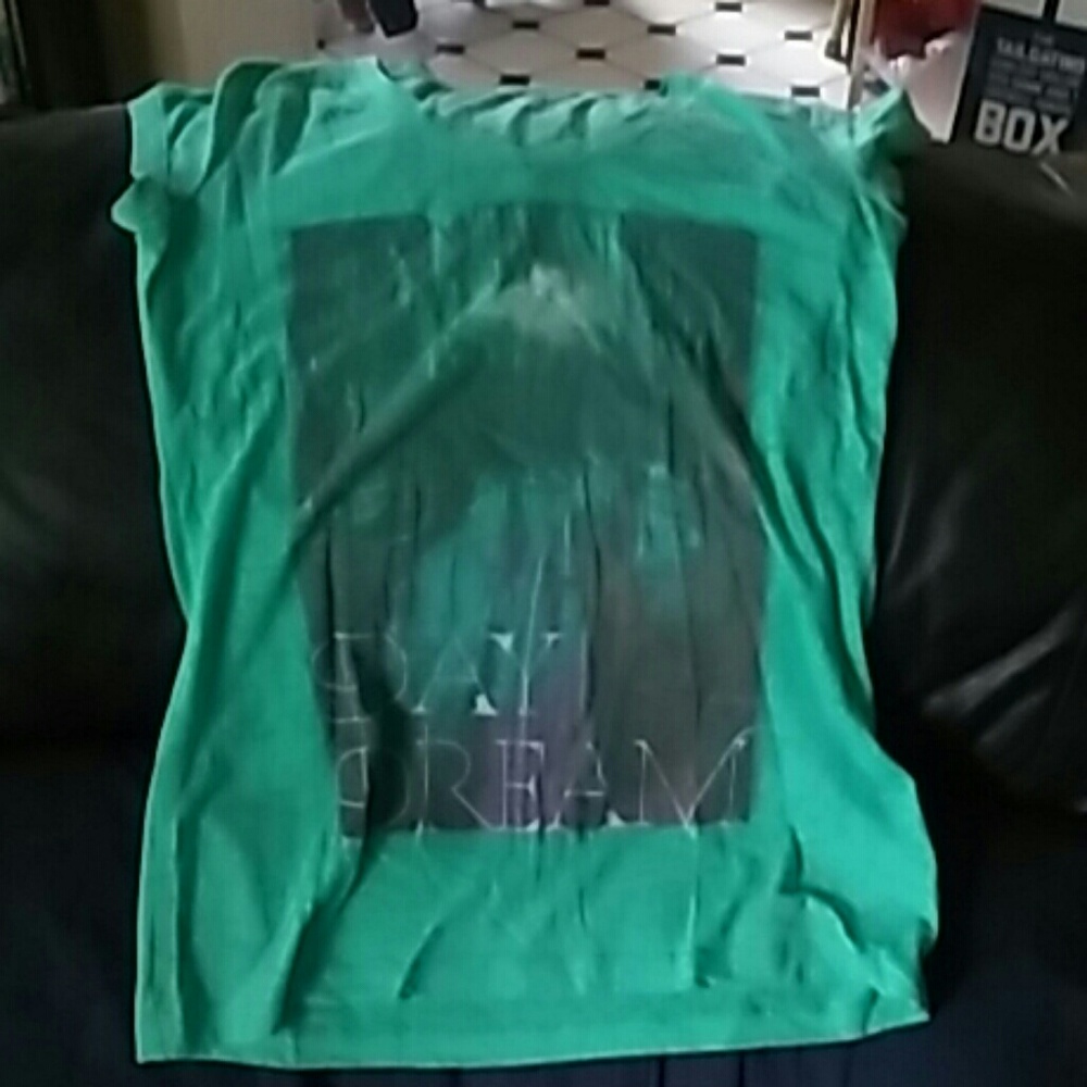 Green womans So top