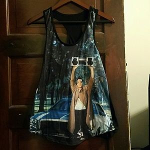 Say Anything racerback tank