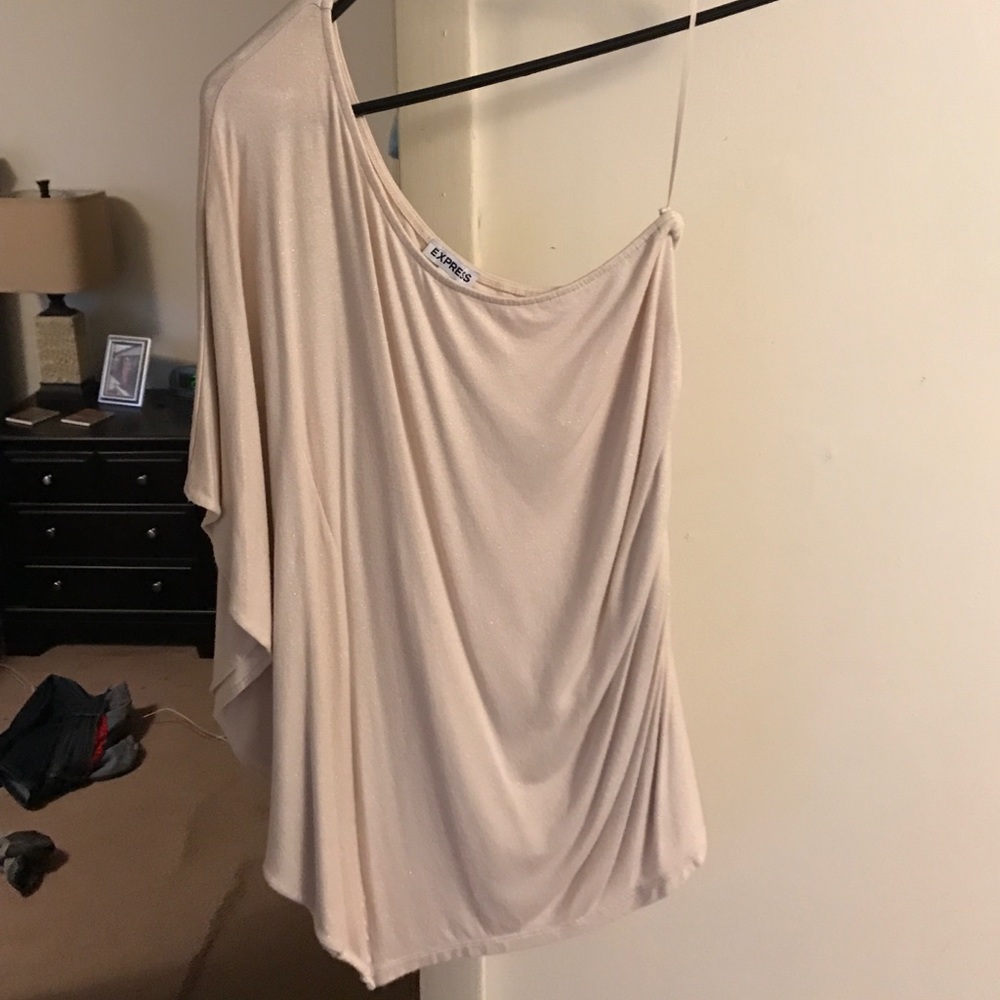 Express-off the shoulder women's top.