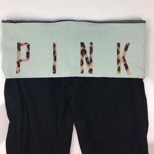 PINK Yoga Pants - Mint and Animal Print 💕