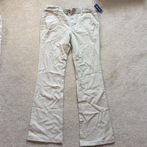 Old navy girls Khaki bootcut pants
