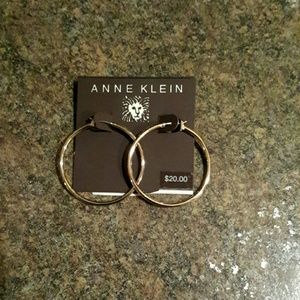Anne Klein hoop earrings