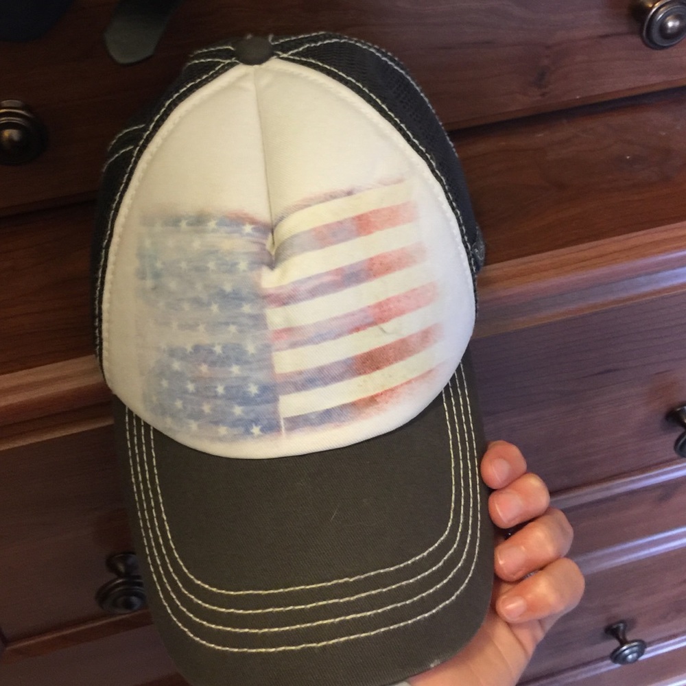 Billabong American flag hat/ball cap