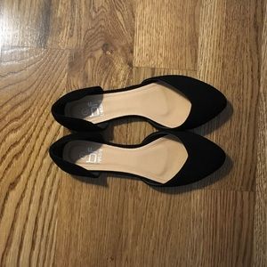 Betani Black Suede Flats