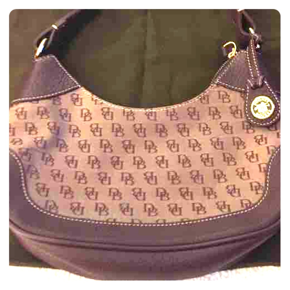 Dooney & Burke shoulder leather bag