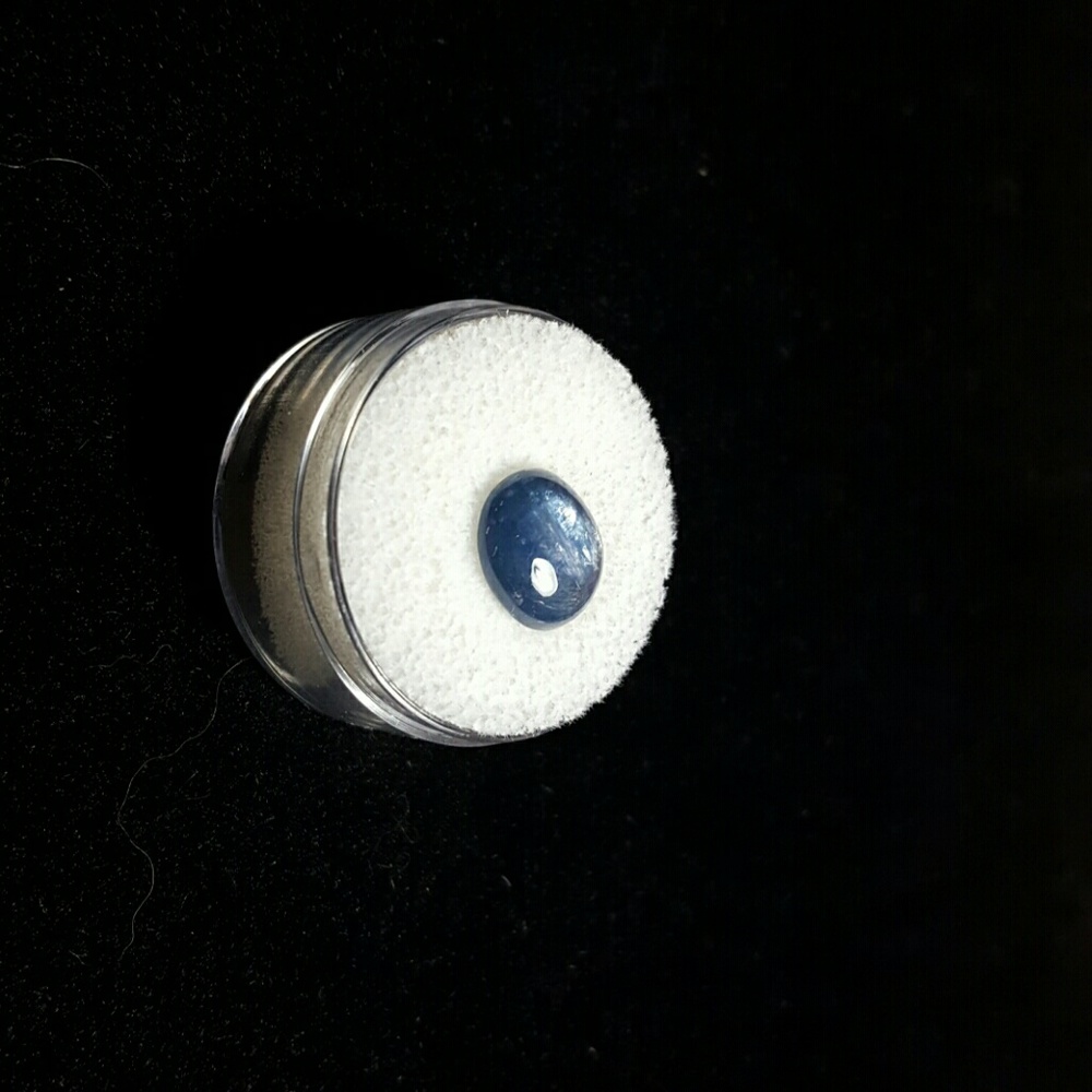 Natural Rare Blue Star Oval Cut Blue Sapphire