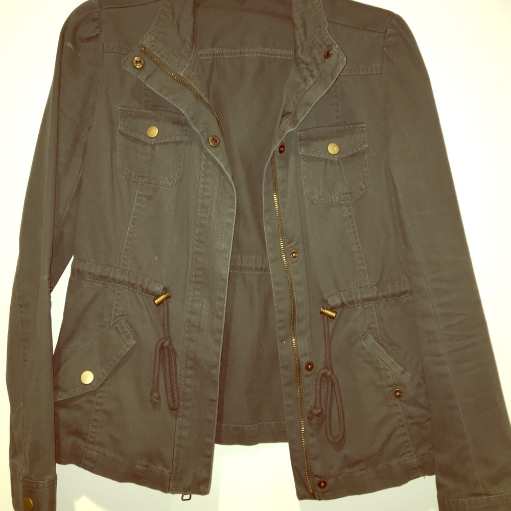 Candies Army Green Jacket