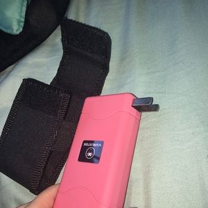 Pink taser