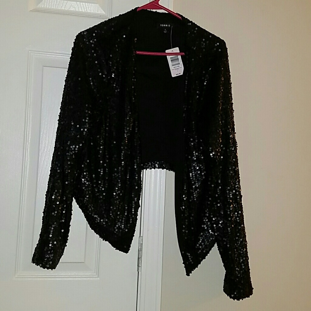 Torrid sequin Cardigan/jacket