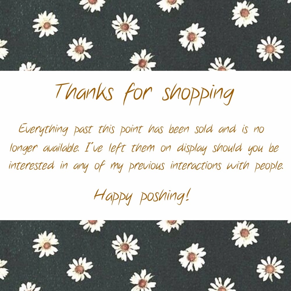 Thanks for shopping!