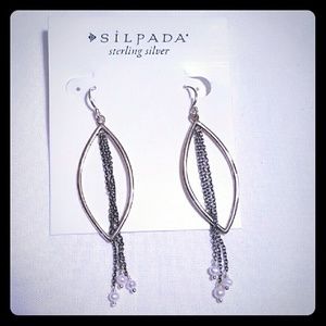 Silpada sterling silver earrings