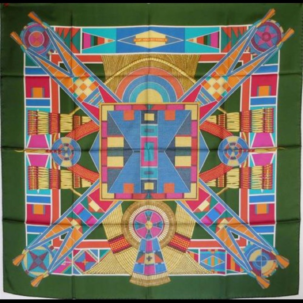 Hermes Scarf: L’Art Indien des Plaines
