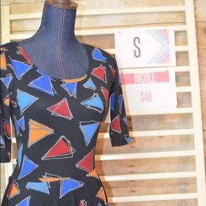 LuLaRoe Nicole Dress - new with tags
