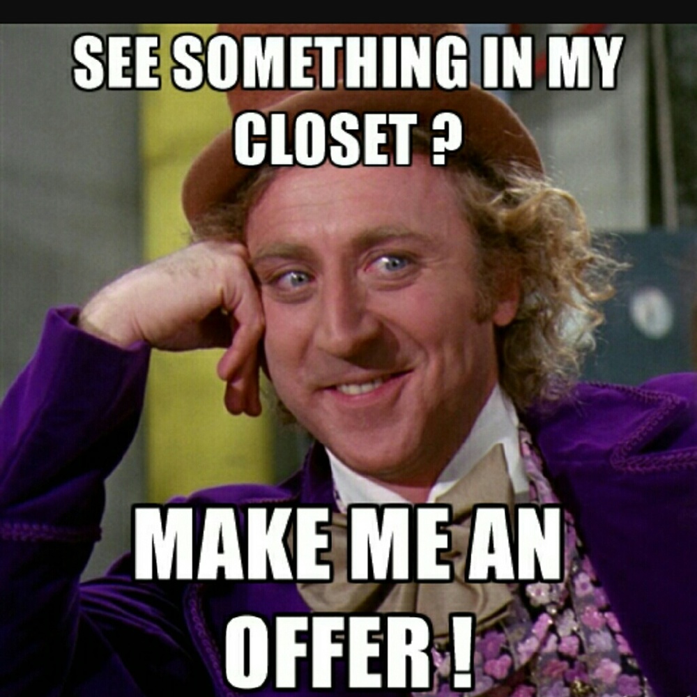 Purses, shoes, perfume and blouses